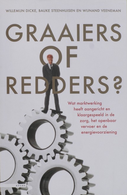 Button E.A. Bakkum about Graaiers of redders? by Dicke, Steenhuisen and Veeneman