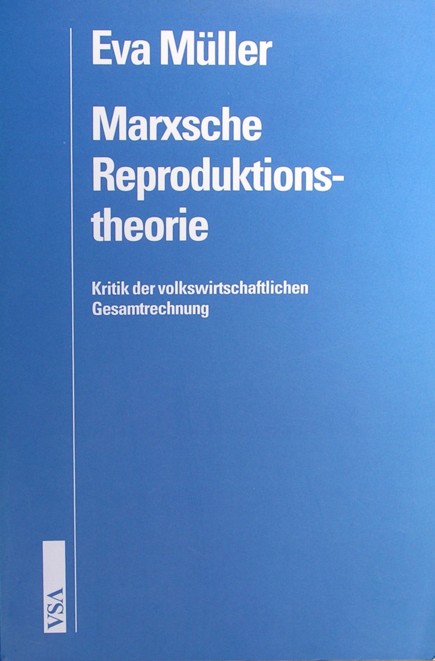 Titlepage book Marxsche Reproduktionstheorie
