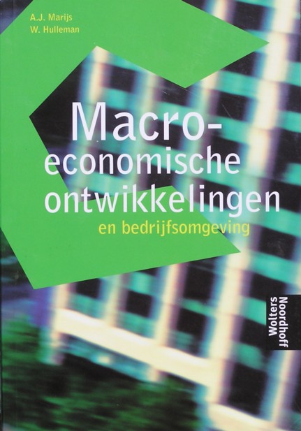 Titelblad boek Macro-economische ontwikkelingen en bedrijfsomgeving