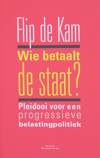Button E.A. Bakkum about Wie betaalt de staat? by De Kam