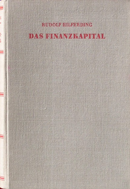 Title page book Das Finanzkapital