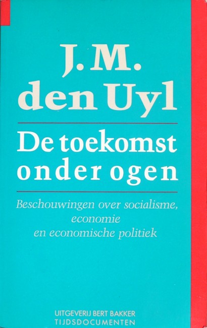 Title page book De toekomst onder ogen