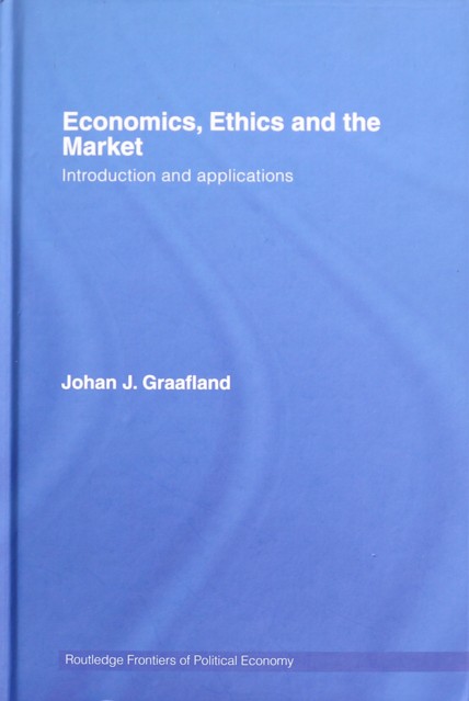 Title page book Economics, ethics and the market