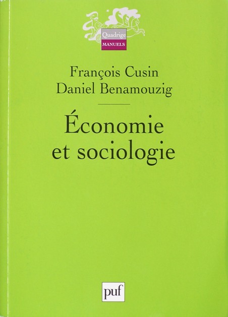 Button E.A. Bakkum about Économie et sociologie by François Cusin and Daniel Benamouzig