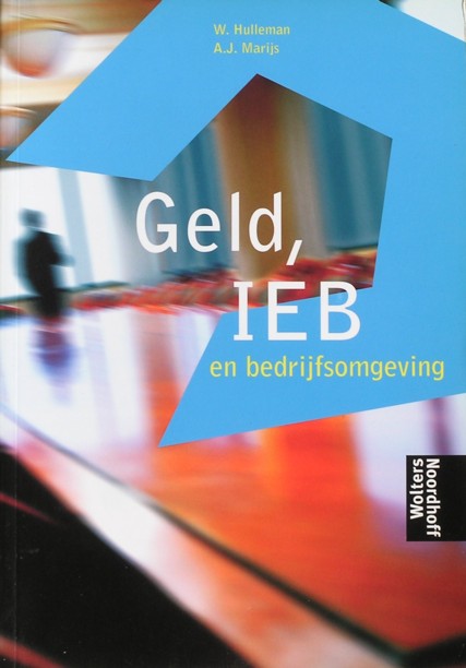 Title page book Geld, IEB en bedrijfsomgeving