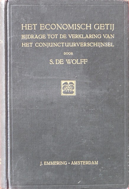 Title page book Het economisch getij