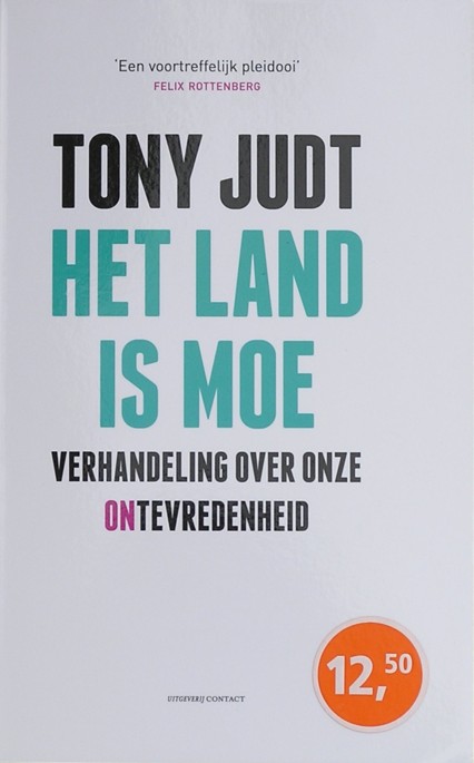 Titlepage boek Het land is moe