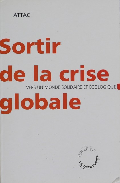 Titlepage book Sortir de la crise globale