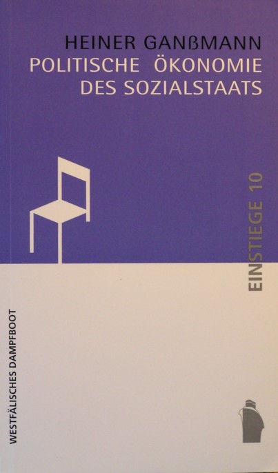 Titlepage book Politische Ökonomie des Sozialstaats