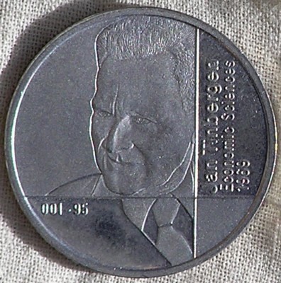 Photo of Tinbergen coin Child right