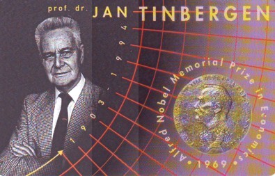 Photo of Tinbergen telephone card