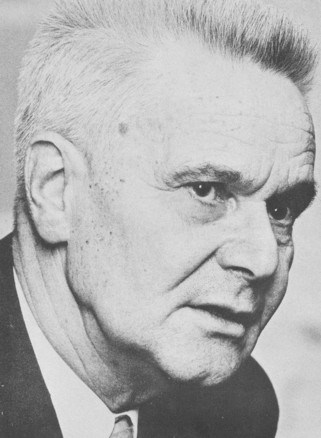 Photo of Jan Tinbergen