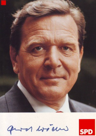 Photo of Gerhard Schröder